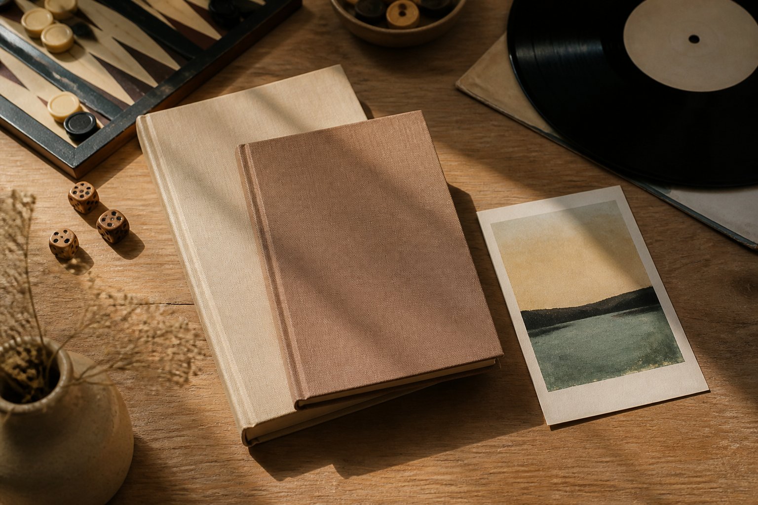 Livres et objets de loisirs non marqués